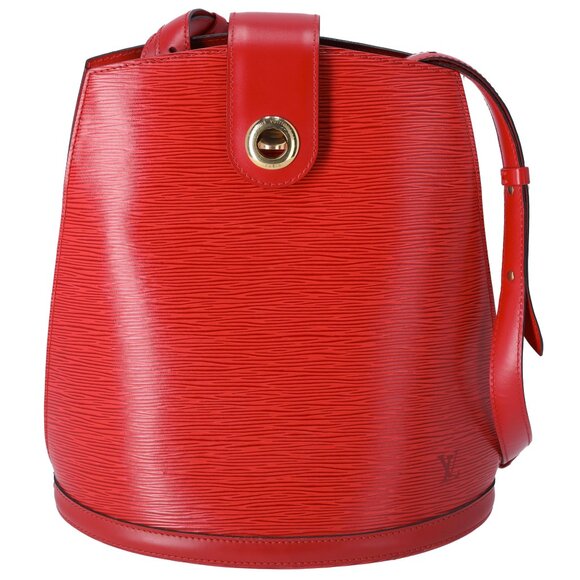 Louis Vuitton Cluny Epi Shoulder Bag M52257 Castilian Red Leather - Picture 1 of 10